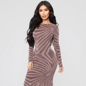 Rose Gold Mermaid Dress